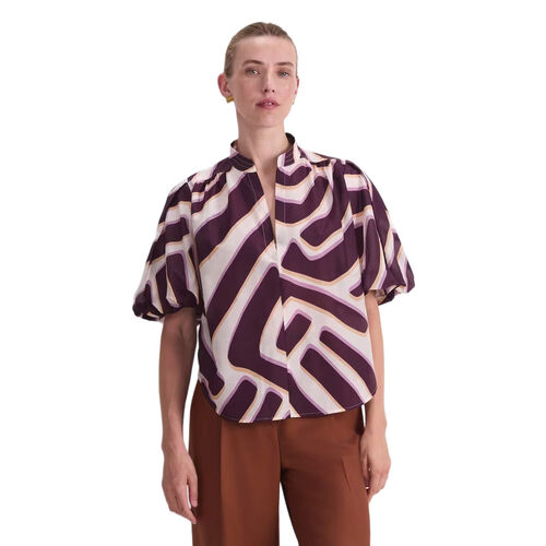 Sportscraft Penny SS Cotton/Silk Blouse